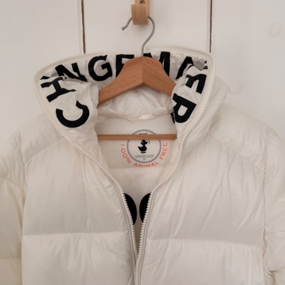 Save the Duck Lois Puffer Jacket 100% Animal Free "Change Maker" size LARGE NWT - Picture 8 of 10